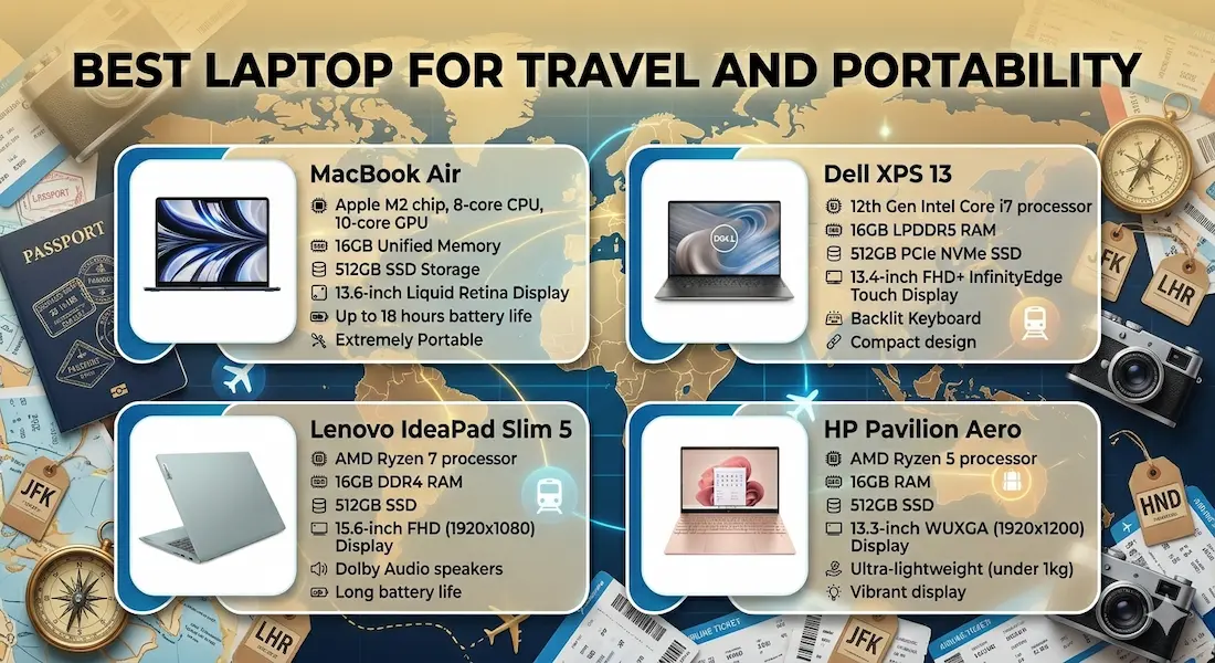 Best Laptop for Travel and Portability