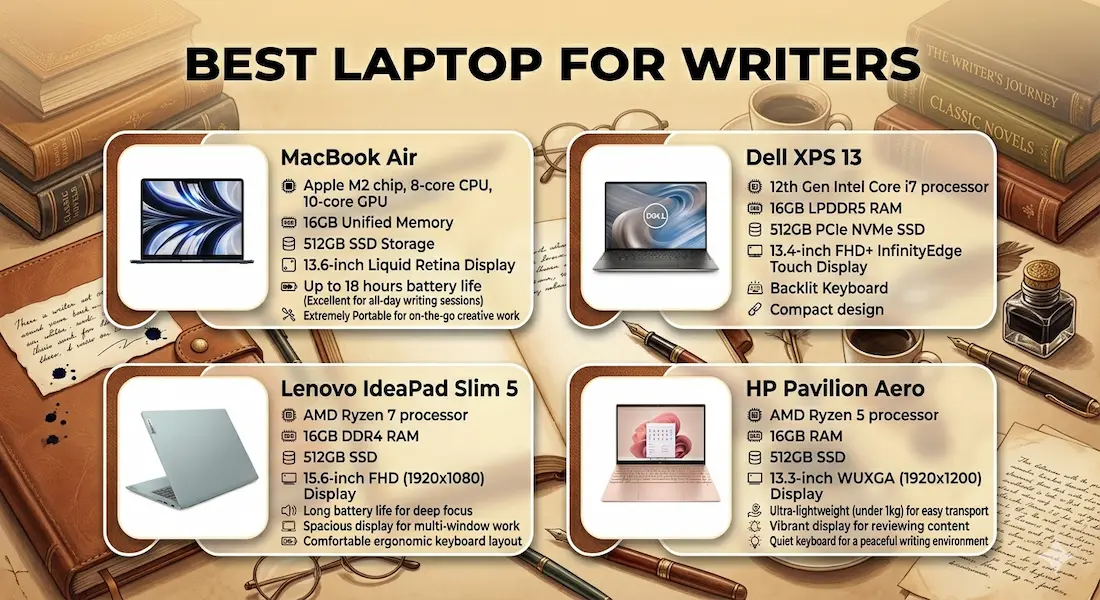 Best Laptop for Writers