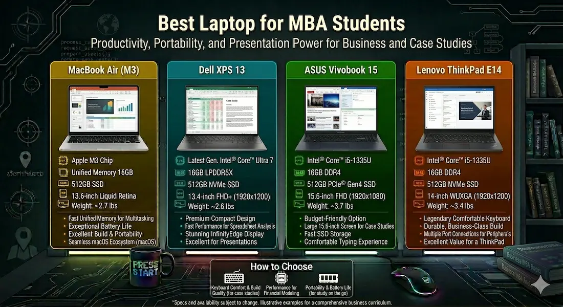 Best Laptop for MBA Students