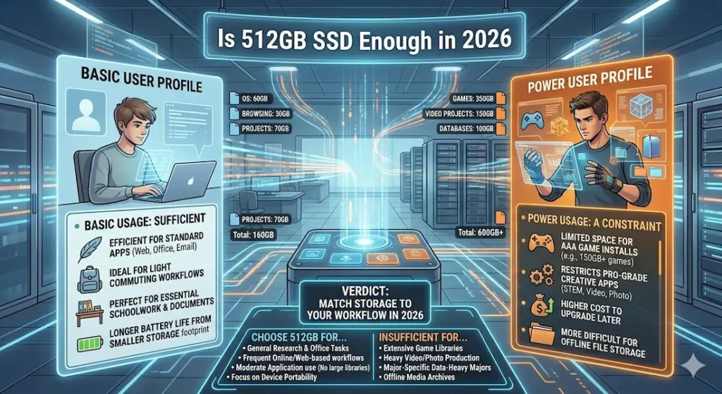 Is 512GB SSD Enough in 2026