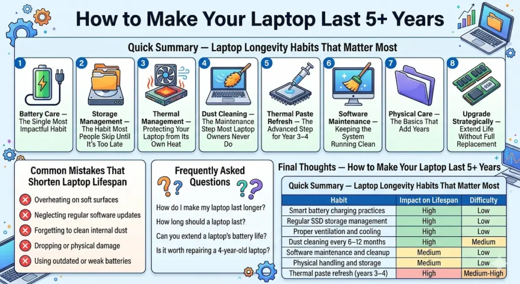 How to Make Your Laptop Last 5+ Years